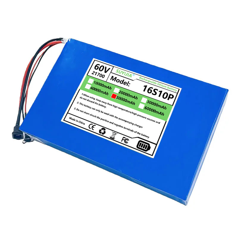 New 60V 50Ah 40Ah 30Ah 20Ah 15 - огляд і ціна 60V 30Ah Electric Scooter Battery