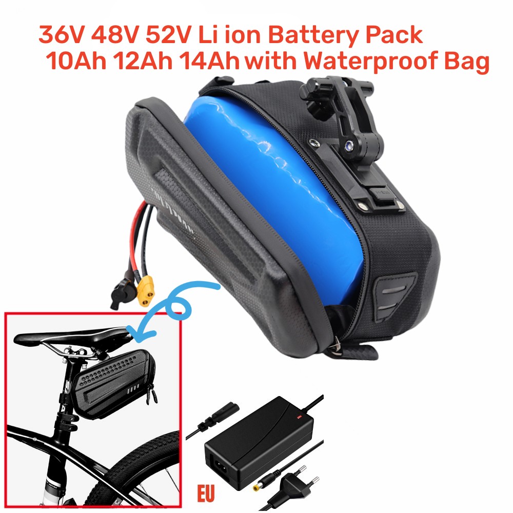 60V 52V 48V 36V Waterproof  Ba - огляд і ціна 60V 30Ah Electric Scooter Battery