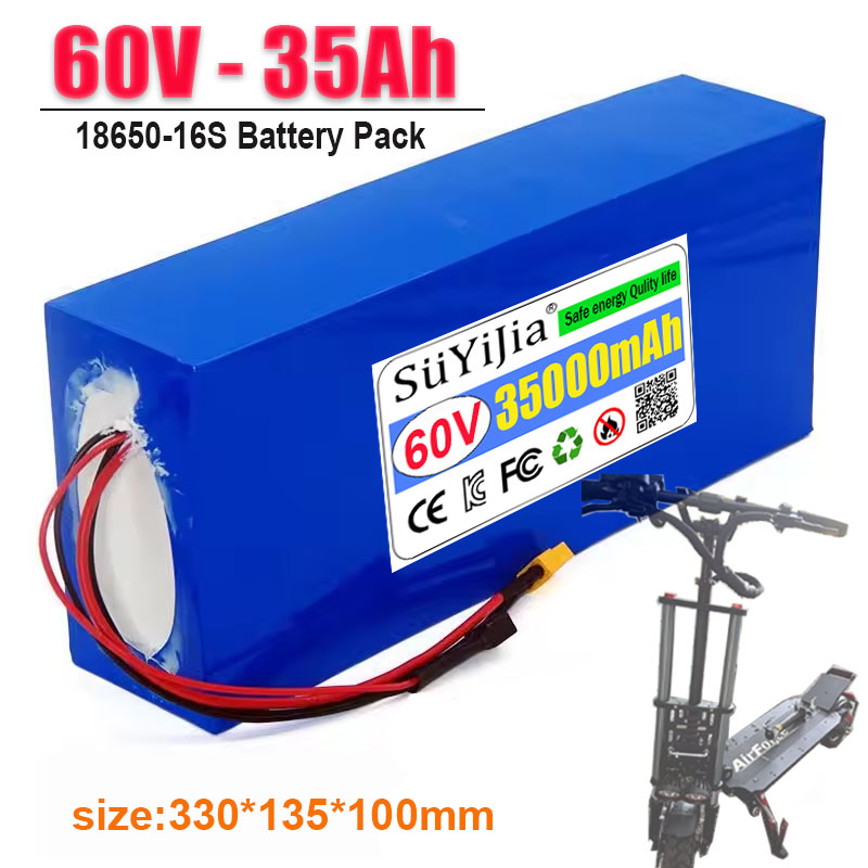 60V 35Ah 18650 Li-ion Battery  - огляд і ціна 60V 30Ah Electric Scooter Battery